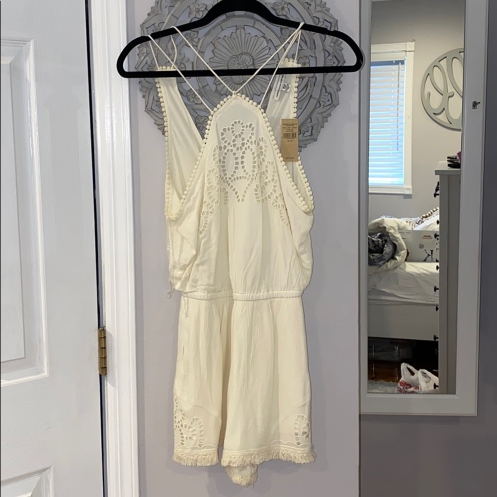 Cream Colored Romper